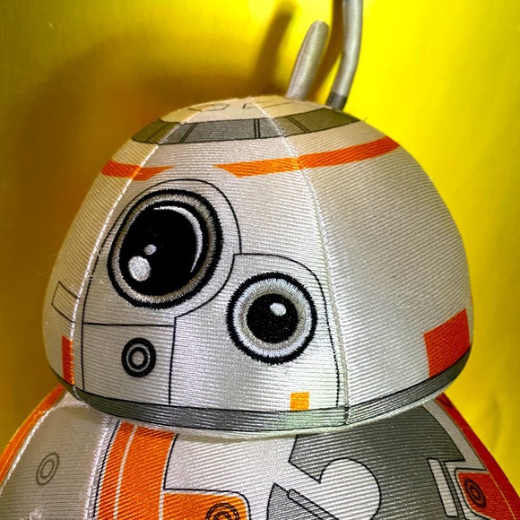 DISNEY STAR WARS BB-8 ROBOT DROID FORCE AWAKENS JUMBO SIZE COLLECTIBLE PLUSH 15” - Picture 2 of 11